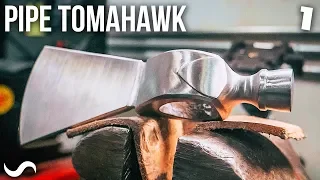 MAKING A PIPE TOMAHAWK!!!