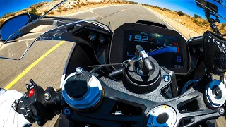 TOP SPEED BATTLE 2020 BWW S1000RR vs 2020 GSXR 1000R