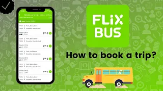 How to book a trip on Flixbus?