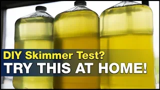 DIY protein skimmer test you can do at home! Dry vs. Wet skimming? | BRStv Investigates