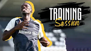 Pogba & Weah scoring great goals in today's training | Juventus