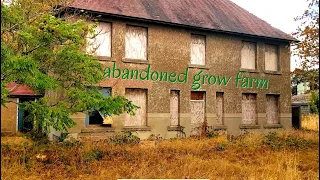 exploring abandoned grow farm even the plants left - abandoned places uk - abandoned places