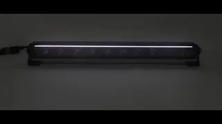 LED light bar dálkový + poziční světlo bílé 54cm
