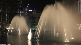 Amazing Dancing Fountain Show in Dubai.4M views Saudi Arab Indian block