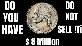 TOP 5 LMOST VALUABLE JEFFERSON NICKELS THAT COULD MAKE YOU A MILLIONAIRE!