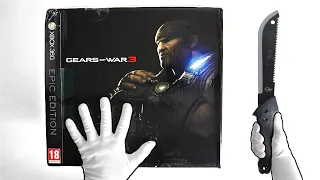 Gears of War 3 "EPIC EDITION" Unboxing + GEARS 5 Xbox One Limited Edition Controller