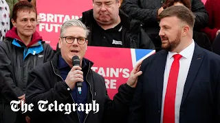 Keir Starmer claims Blackpool victory is ‘giant step’ towards winning power