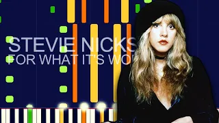 Stevie Nicks - FOR WHAT IT'S WORTH (PRO MIDI FILE REMAKE) - "In the style of"