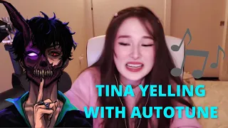 Tina yelling at Corpse with auto tune on *hilarious*