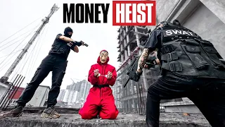 MONEY HEIST vs POLICE in REAL LIFE ll DIAMOND BLOOD 4.0 ll (Epic Parkour Pov Chase)