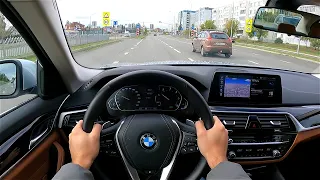 2021 BMW 520d G30 POV TEST DRIVE