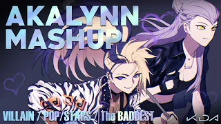 KDA Evelynn & Akali - AKALYNN MASHUP (ft Madison Beer, Soyeon from (G)I-DLE, Kim Petras)