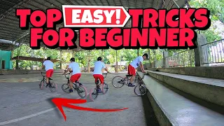 TOP EASY TRICKS FOR BEGINNER | BMX
