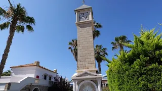 Mitsis Royal Mare Hotel during the day; Greece; Crete; 4K