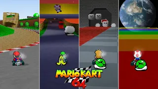 Mario Kart 64 x Super Mario Kart // Full Game Walkthrough (Grand Prix) - All 4 Cups [150cc]