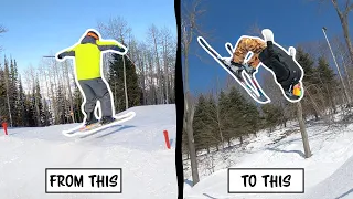How To Get Better At Park Skiing!