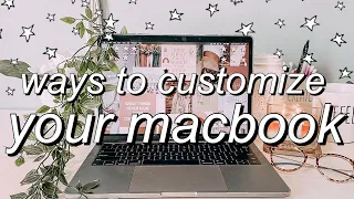 macbook organization + customization tips/tricks!  *MUST DO!!*