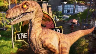 Jurassic Park 3 & The Lost World FULL PARK TOUR In Jurassic World Evolution 2