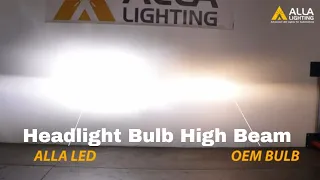 How to Install | Change Toyota Sienna LED Headlights Bulb | High Beam?