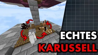 WEIHNACHTLICHES KARUSSELL in Minecraft [EASY TUTORIAL]