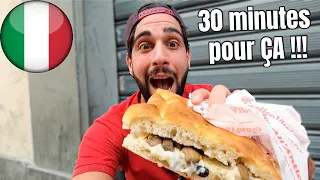 JE TESTE LE MEILLEUR SANDWICH STREET FOOD D'ITALIE À FLORENCE 🇮🇹