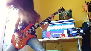 Megadeth "Angry Again" short bass cover