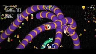 worms zone io snake game 9,055,296+ score Defeated 167 Epic worms zone io Best Gameplay