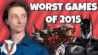 Top Five Worst Games of 2015 [ProJared - RUS RVV]