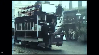 Belfast Oldest Footage (1897) - Colour Version with Sound