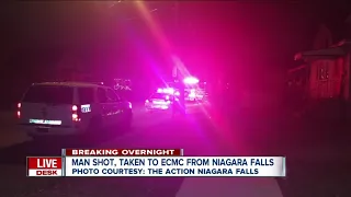 Man shot in Niagara Falls taken to ECMC