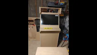 How to build full size home arcade cabinet.#canada #diy #homearcade #retrogaming #homemade