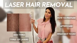 Laser Hair Removal with a Dermatologist | The Types of Lasers for Different Skin Tones