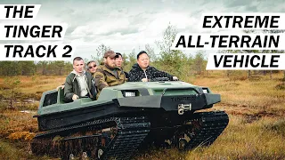 Extreme All-Terrain Tank-like Monster Vehicle