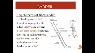 Ladder Specifications OSHA // AISC Standards // Tekla Structures