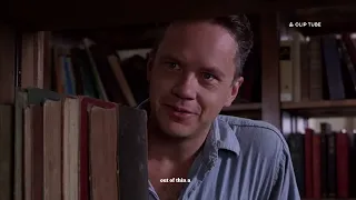 Andy Dufresne meet Red in Library - The Shawshank Redemption