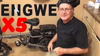 Engwe X5 EBike 1.8 Gallon Bike Trunk Bag Water Resistant 😂😂