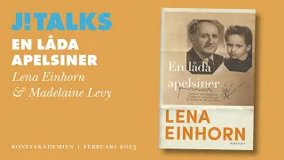 J! TALKS - Lena Einhorn - En låda apelsiner