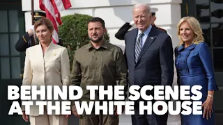 Zelensky at the White House and I take you behind the scenes.