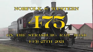 Norfolk & Western 475: Winter on the Strasburg Rail Road