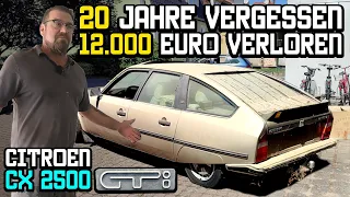 ABGESTELLT und VERGESSEN | CITROEN CX 25 GTI | Ein unglaublicher Garagenfund