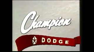 Champion Dodge Commercial 1994