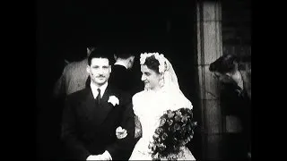 Wedding at Holy Family Church, Small Heath, Birmingham 1951