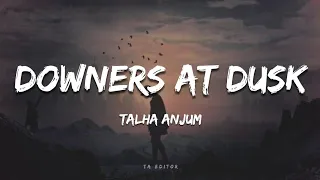 Talha Anjum - Downers At Dusk (Lyrics) | Prod. by UMAIR | TA Editor