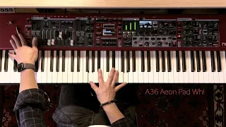 Nord Stage 4 88 - Playin' some "Bank A" presets