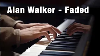 Alan Walker  -  Faded  _  Easy cover for self learner