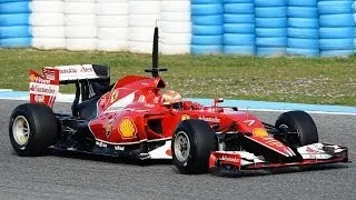 F1 2014 Ferrari F14T Sound