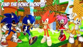 Legendary Morphs In Roblox Find The Sonic Morphs