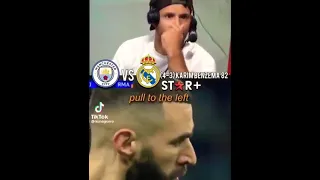 Aguero and Balotelli's reaction to the City-Madrid match