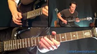 Fade To Black Guitar Lesson Pt.4 - Metallica - Outro Solo