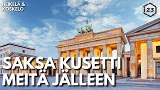 Saksa kusetti meitä jälleen | Heikelä & Koskelo 23 minuuttia | Heikelä & Koskelo 23 minuuttia | 512